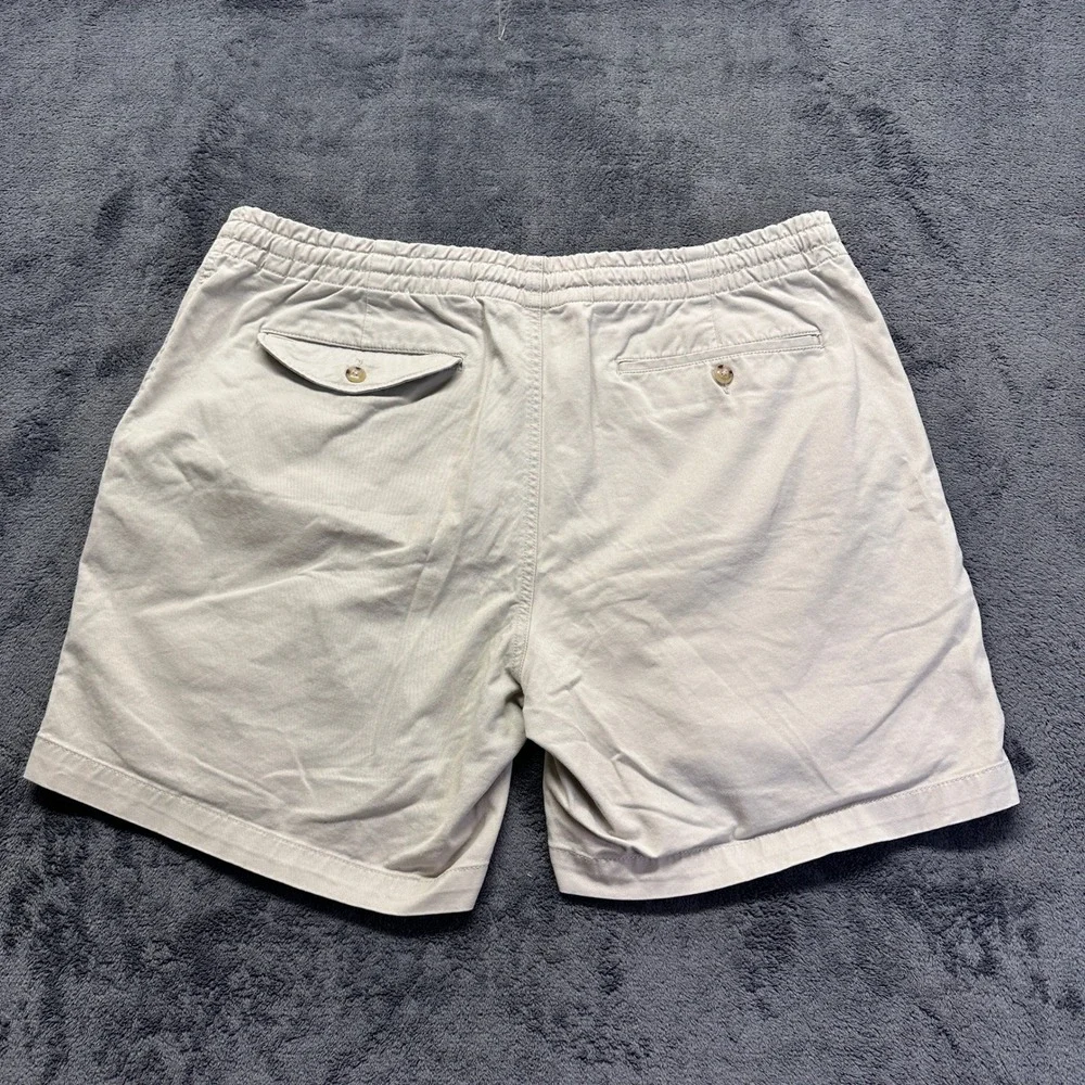 Polo Ralph Lauren Shorts Mens XL Beige Classic Fit 6